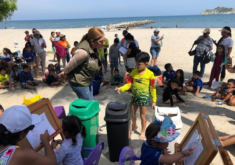 DADSA Organizó una Limpieza de Playa Acompañado de el Colegio MY FOREST