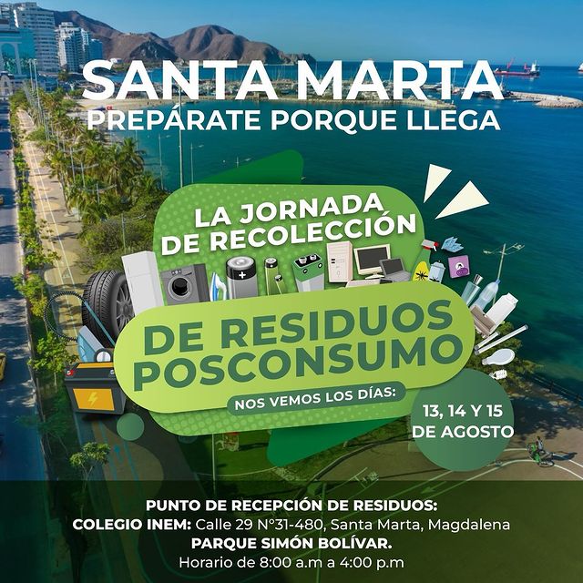 Comunicado del Dadsa Para una Jornada de Recolección de Residuos Posconsumo