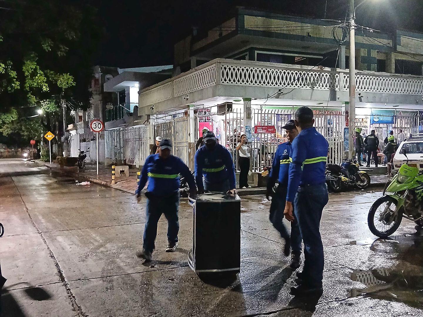 se realizo operativo de control de ruido acompañado del dadsa y la policia metropolitana