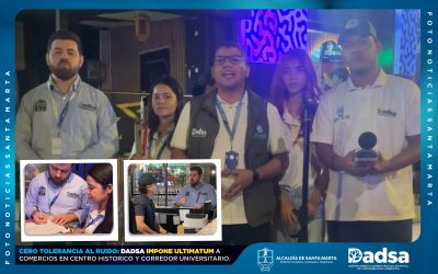CERO TOLERANCIA AL RUIDO: DADSA IMPONE ULTIMATUM A COMERCIOS EN CENTRO HISTORICO Y CORREDOR UNIVERSITARIO